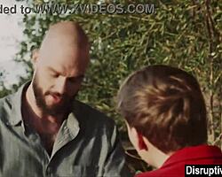 bratty gay boy lures his manly counselor into deepthroat action