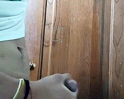 Young Guy Jerks Cock Hard