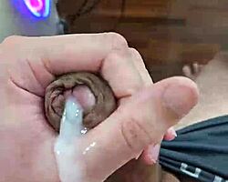 novinho brasileiro teases with his big pau in a cute solo session