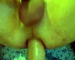 Wow, check this smooth twink riding a huge dildo like a pro! 😍