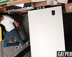 dude, tattooed ebony thief got barebacked hard by security guard!