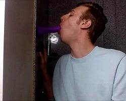 Model Twink Deepthroats Hard Cock