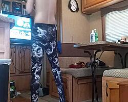 uh, me and my friend camper, like, alone... ya know, just us twinks