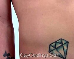 Gaycastings Twink Tries First Porn with Intense Ass Fucking