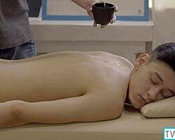 Interracial gay fuck with Logan drilling Nico's tight ass. Asian action heats up!