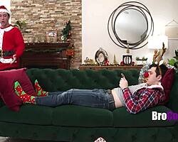 Ficke meinen Stiefbruder an Heiligabend, lande sicher auf der Naughty-Liste