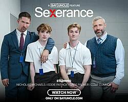 Sexerance Del 2: Geil Liten Twink Prøver Kuk i Homofil Parodi Trailer