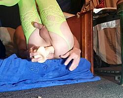 Rżnięcie w tyłek, Zabawka, Dildo, Napalona, Anal, Domowe nagranie, Zabawka analna