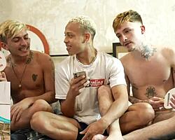Backstage, Amateur, Group, Twink, Doggystyle, Deepthroat, 3some