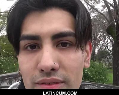 Leo Bryant is featured in Latincum com video of young twink getting paid to sleep with stranger at the skate park