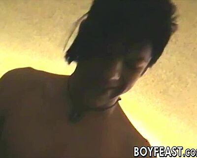 hey, sweet twinks having wild bareback butt fun at holiday party