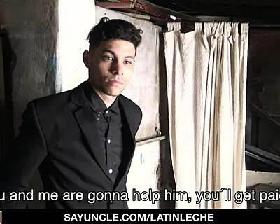 engaging danny for construction turns into a blowjob