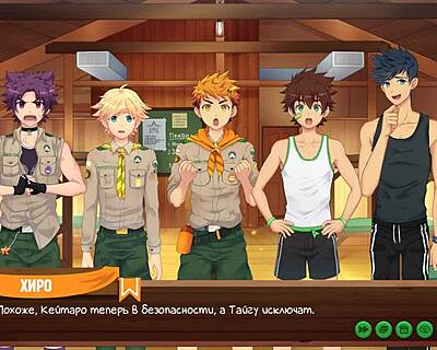 Game Friends Camp Episode 28 - Natsumi Russian Voice