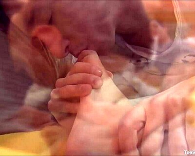 Hot Petite Gay Boys Explore Toe Fetish Play