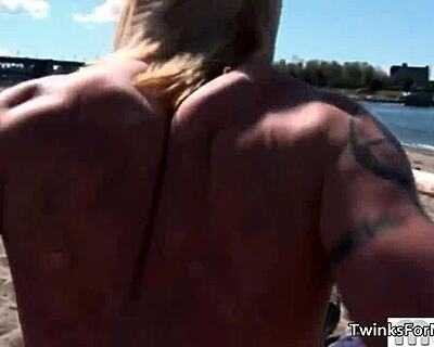 I love watching cute blonde twink get drilled