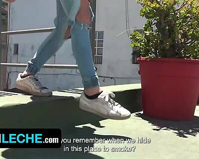 Латинская leche - Два латино красавца трахают бэребэк в своем любимом старом месте