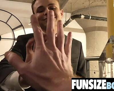 Cute Austin Young’s Tiny Ass Stretched by Monster Cock at Funsizeboys