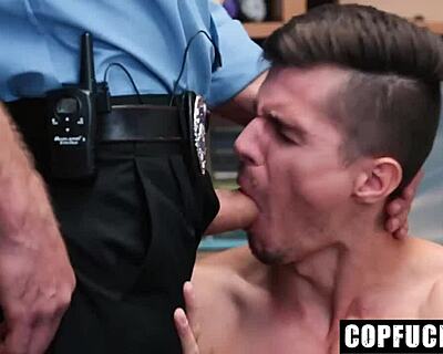 Officer, I swear that watch just slipped in there!
