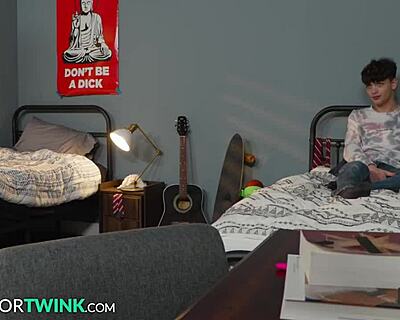 nextdoortwink - feeling wild watching twink join hot roommate orgy