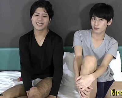 Japanese Twinks Pounding Ass Hard with Blowjobs and Cumshots in High Definition Action