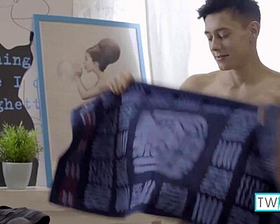 Interracial gay fuck with Logan drilling Nico's tight ass. Asian action heats up!