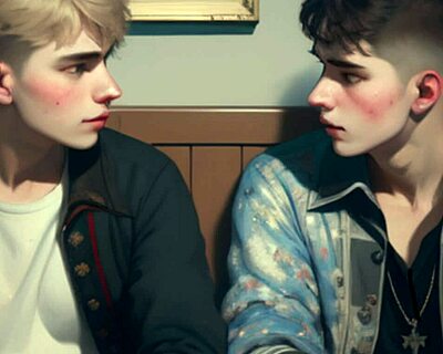 Str8 Twinks Experiment in Dorm Room with Cumshots!